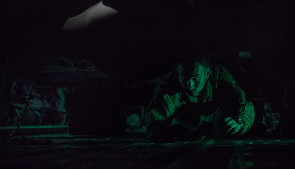 Fly Away Security Team Provides Security for a C-130