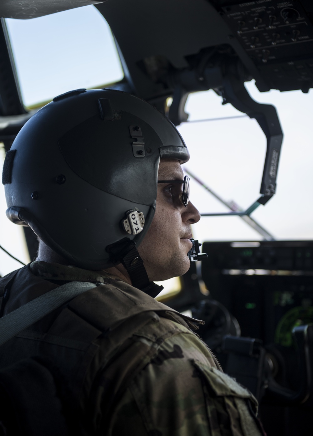 Fly Away Security Team Provides Security for a C-130 while Loading and Unloading Equipment