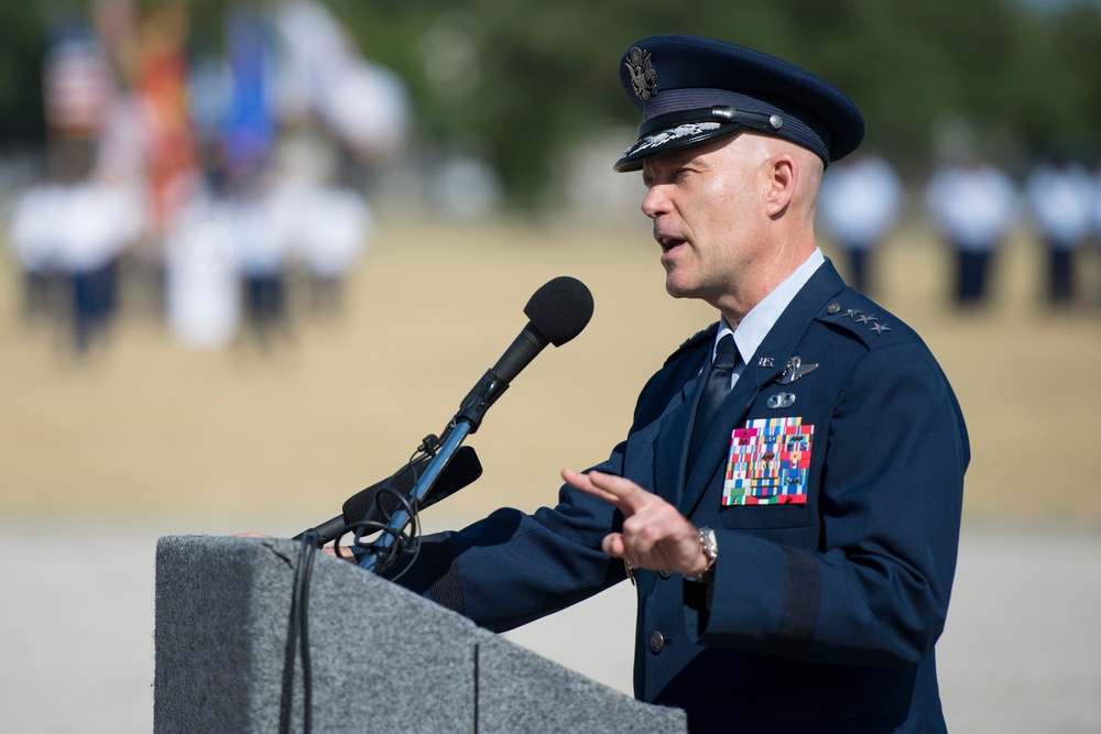 502 Air Base Wing Change of Command