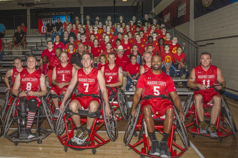 2018 Warrior Games Wheelchair Basketball Preliminaries