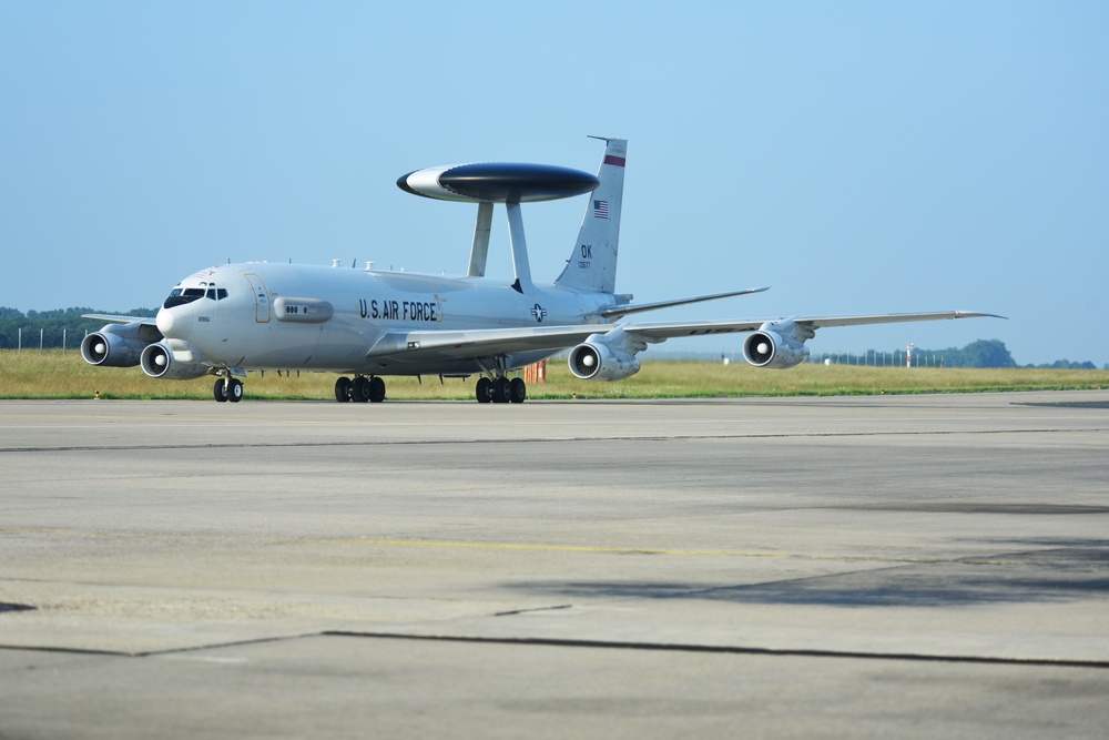 E-3 AWACS strengthen interoperability during BALTOPS