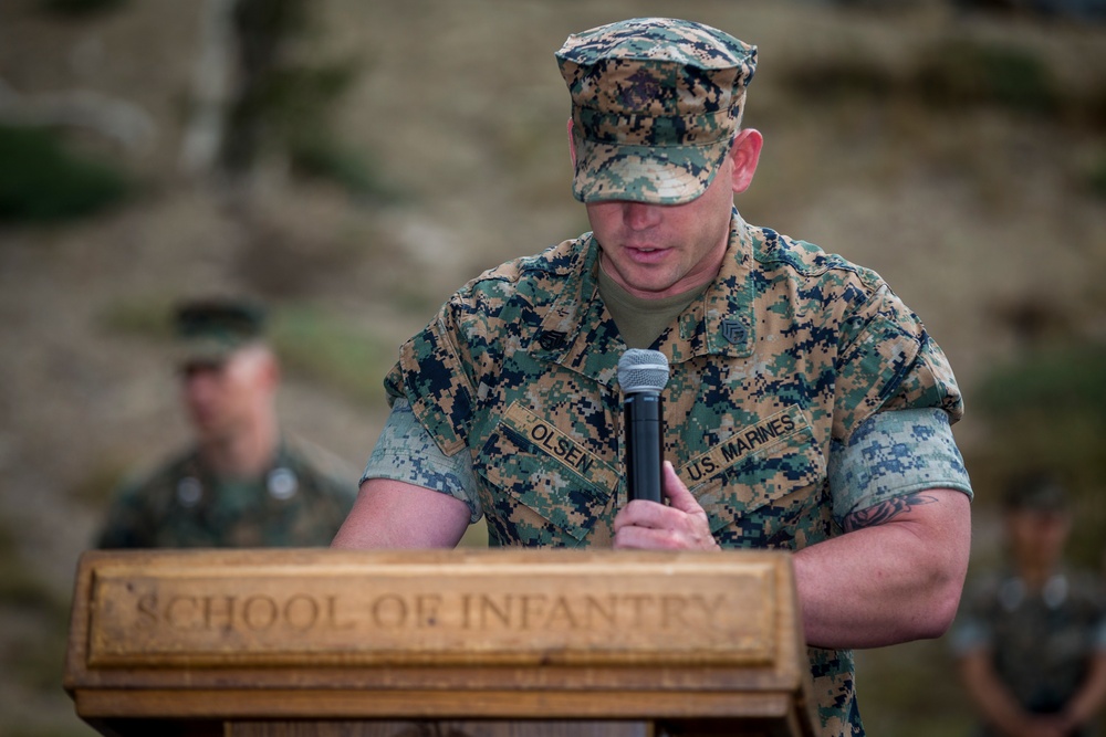 Infantry Training Battalion Change of Command