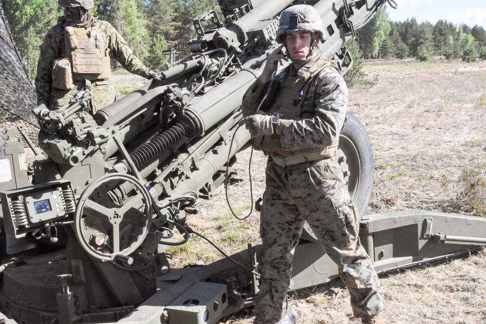 Saber Strike 18 live fire exercise