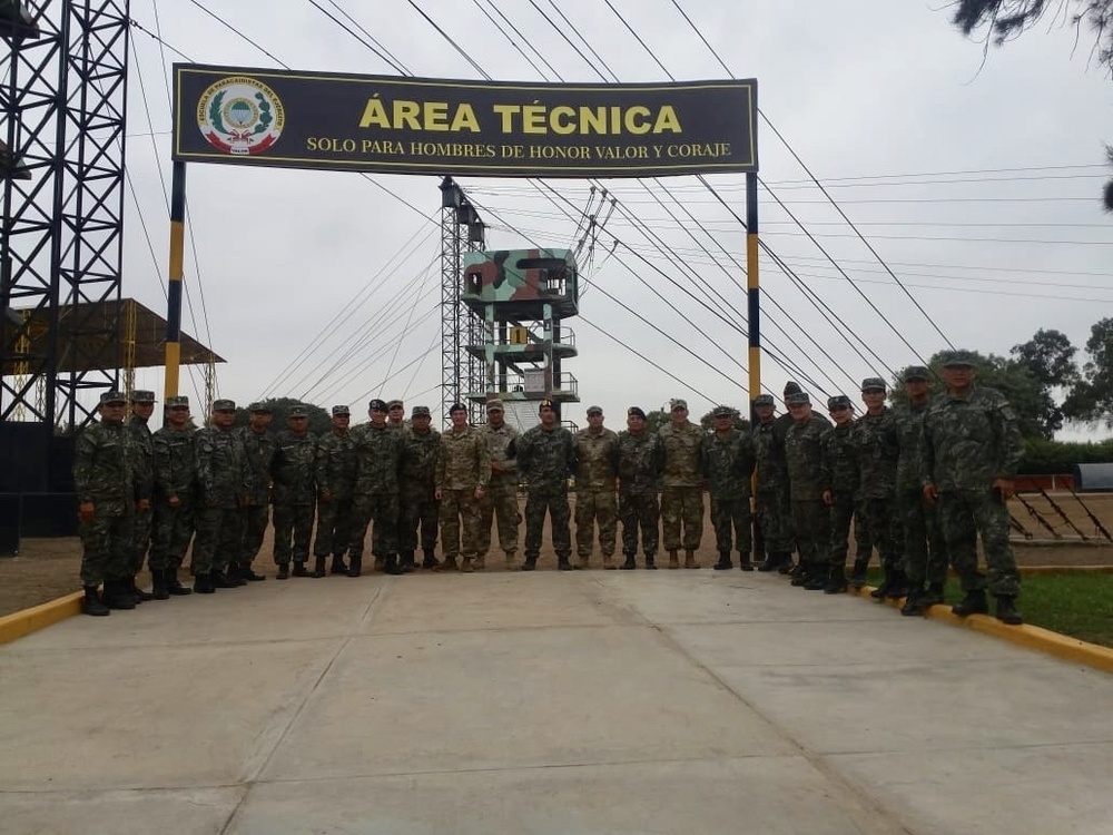 WVNG Soldier provides influence for NCO development in Peruvian Army