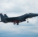 F-15 Eagle flies over NFARS