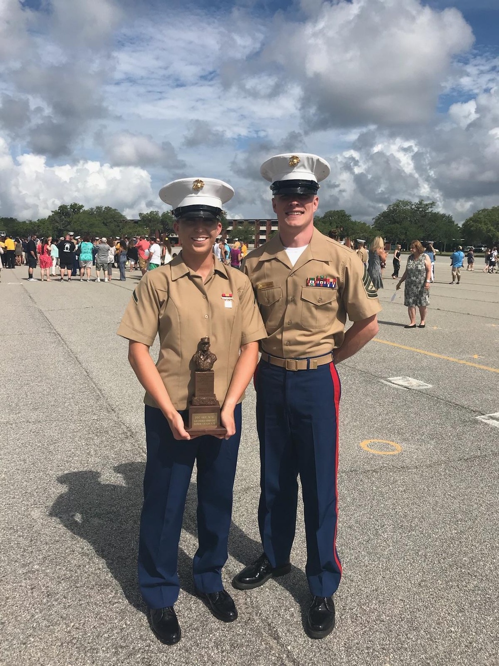 Ladysmith local shines above peers at Marine Corps Recruit Training