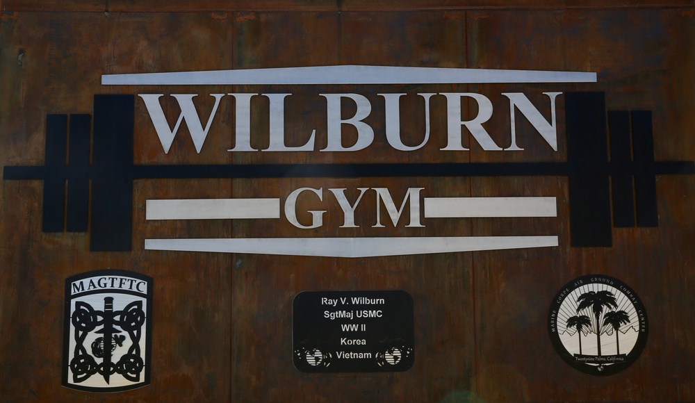 Ribbon cutting of Wilburn Gym, Combat Center’s newest workout facility