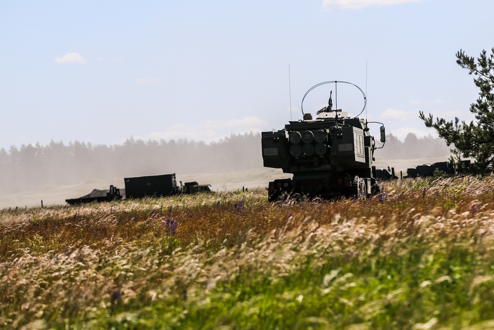 U.S., Polish Army Train Together During Saber Strike 18