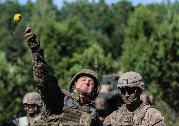 U.S., Polish Army Train Together During Saber Strike 18
