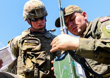 U.S., Polish Army Train Together During Saber Strike 18