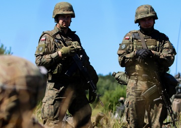 U.S., Polish Army Train Together During Saber Strike 18
