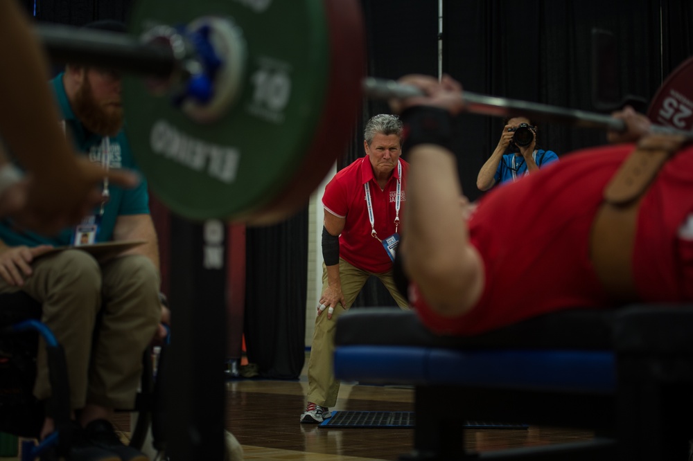 2018 DoD Warrior Games Powerlifting Competition