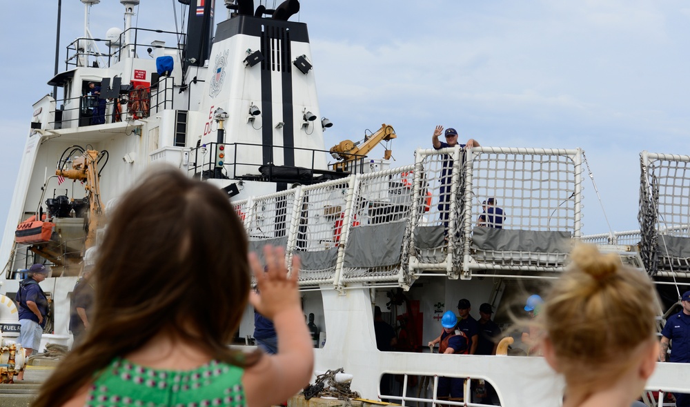 Coast Guard Cutter Decisive changes homeport