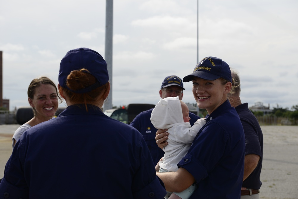 Coast Guard Cutter Decisive changes homeport