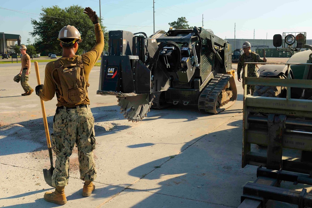 NMCB 1 Airfield Damage Repair