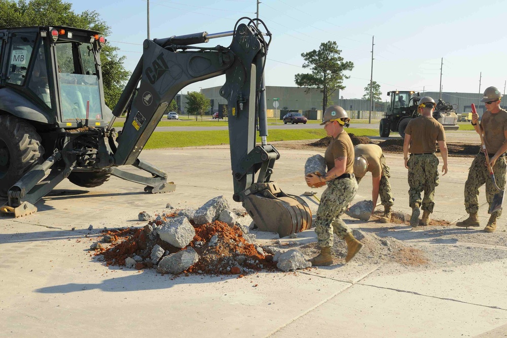 NMCB 1 Airfield Damage Repair