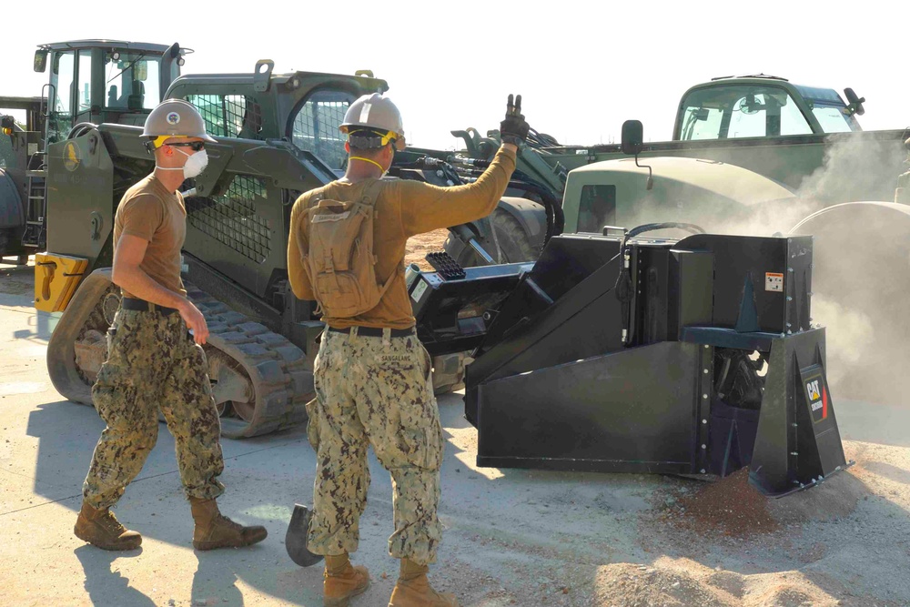 NMCB 1 Airfield Damage Repair