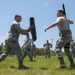 102nd Security Forces Defenders conduct pepper spray training