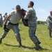 102nd Security Forces Defenders conduct pepper spray training