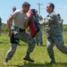 102nd Security Forces Defenders conduct pepper spray training