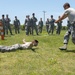 102nd Security Forces Defenders conduct pepper spray training