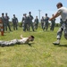 102nd Security Forces Defenders conduct pepper spray training