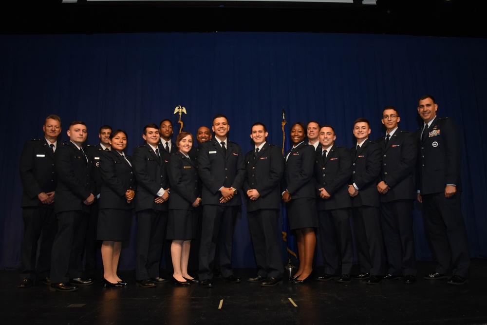 Air Force ROTC Commisioning Ceremony