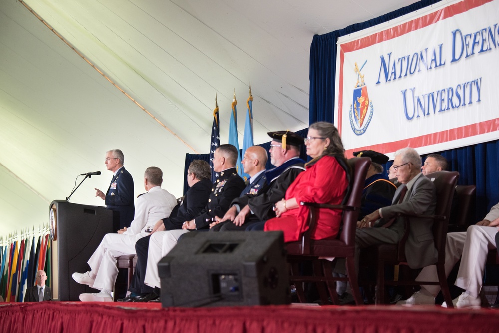 VCJCS at NDU Graduation