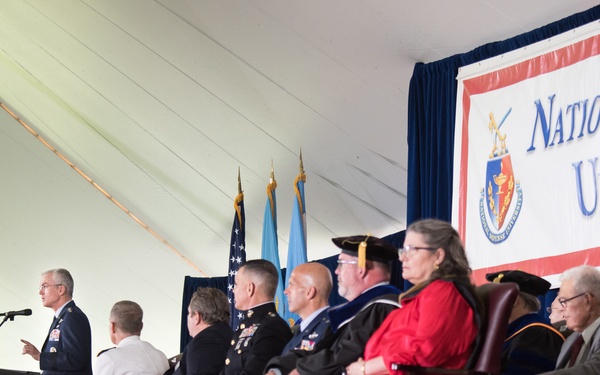 VCJCS at NDU Graduation