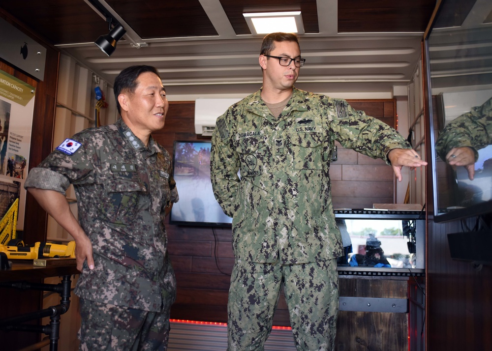 Republic of Korea Navy Visits CBMU 202