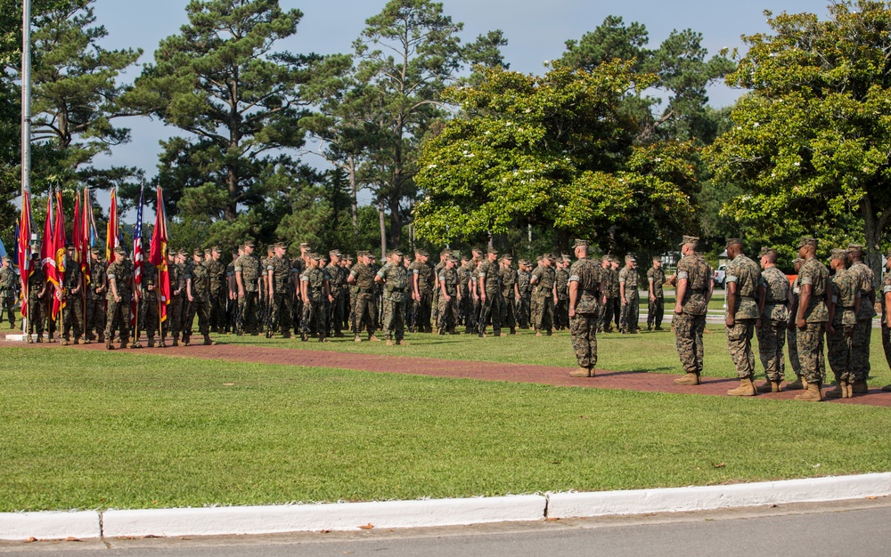 II MIG Change of Command