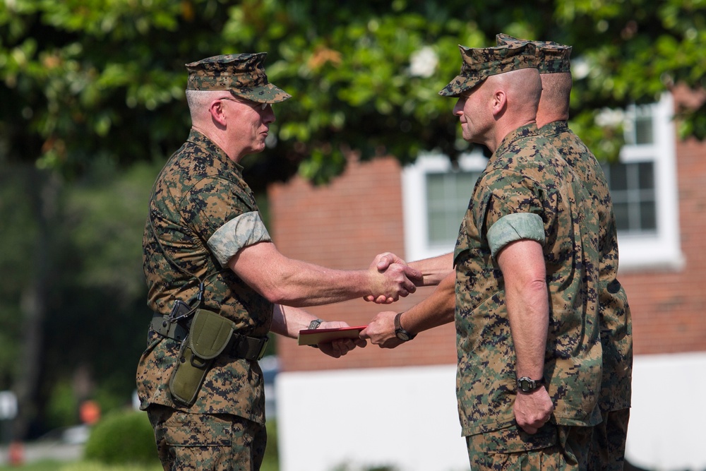 II MIG Change of Command