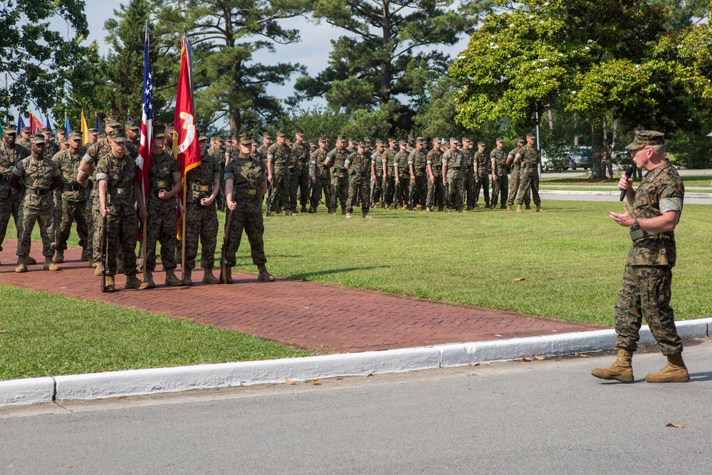 II MIG Change of Command