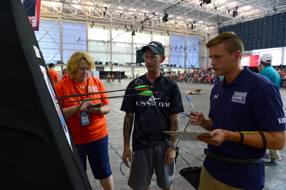 Arrows fly for SOCOM at archery competition