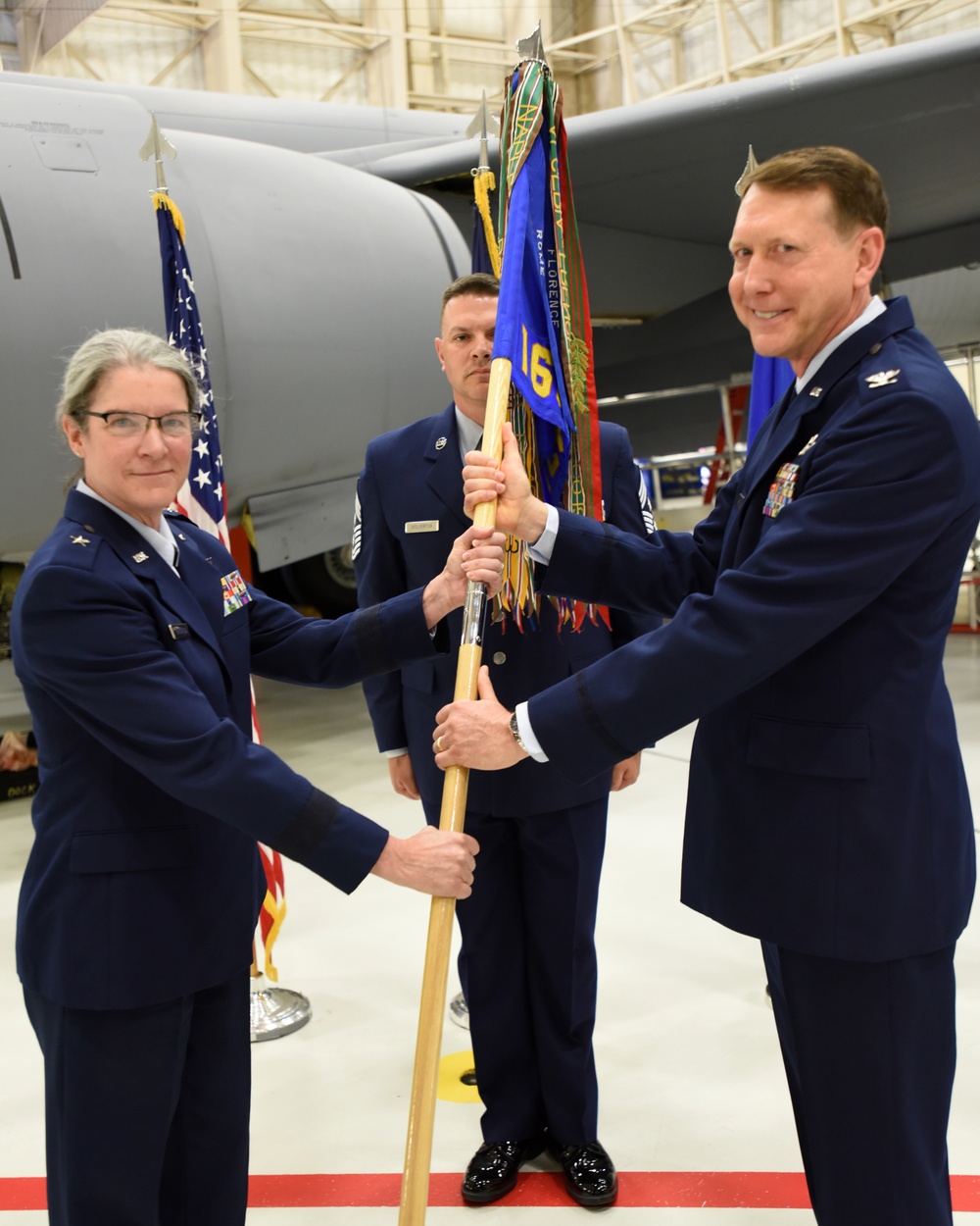 White takes command of the 168th Wing