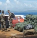 Service Members disembark USNS Mercy in Okinawa