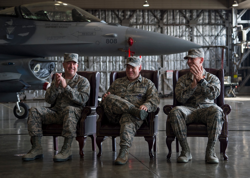 The 35th Maintenance Squadron change of command