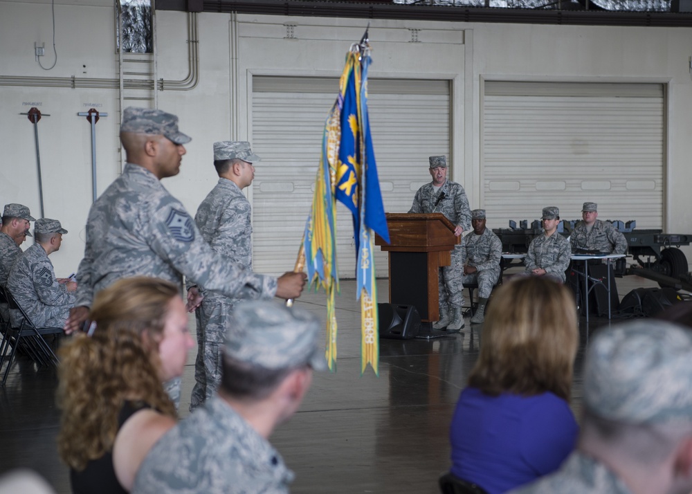 The 35th Maintenance Squadron change of command