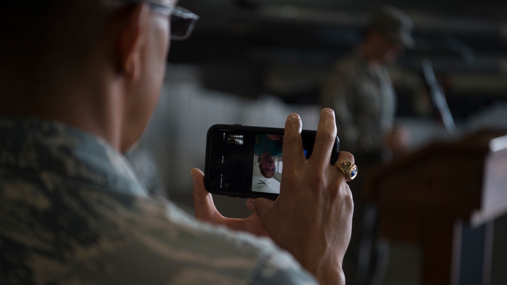 The 35th Maintenance Squadron change of command