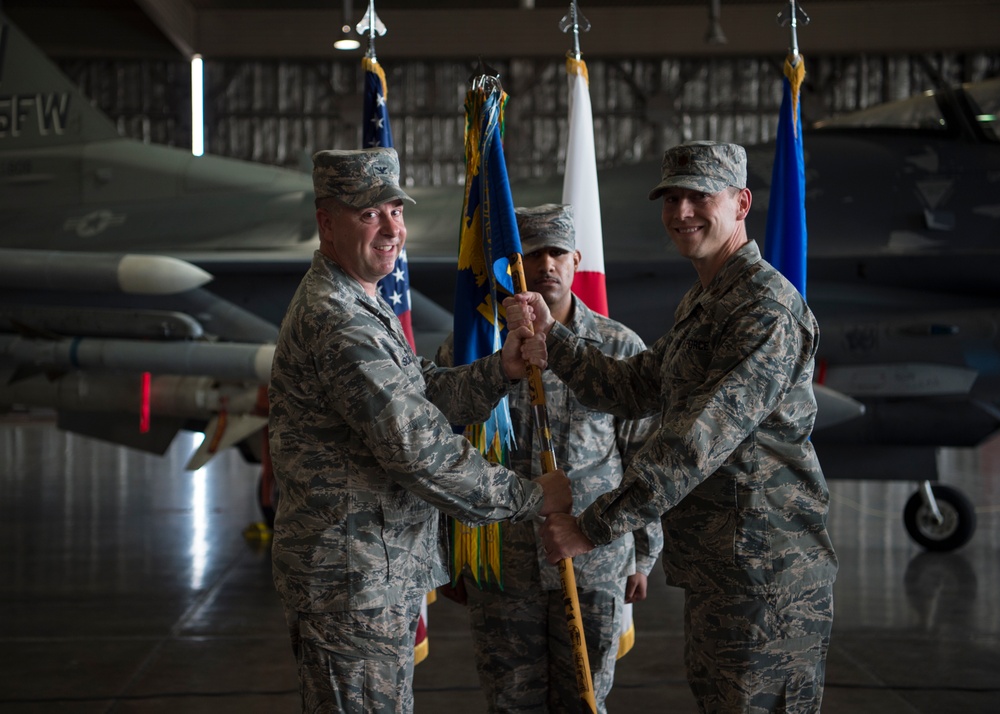 The 35th Maintenance Squadron change of command