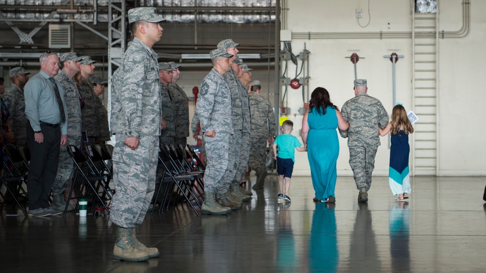 The 35th Maintenance Squadron change of command