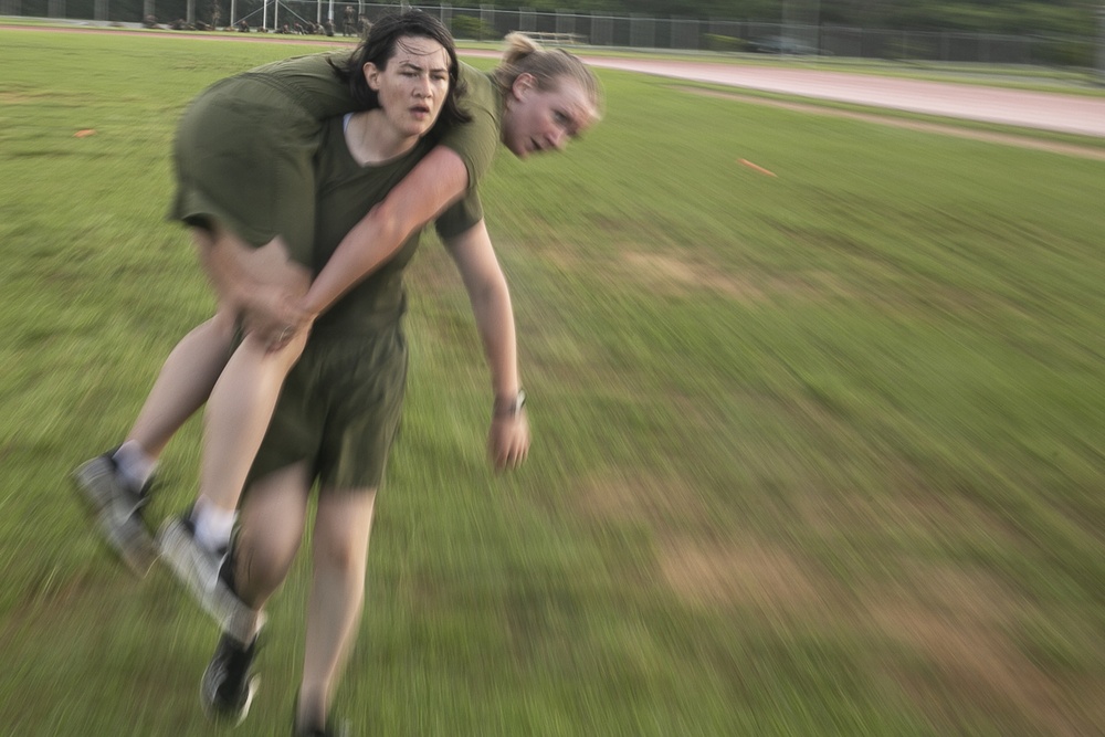 31st MEU Marines, Sailors HITT the field with Force Fitness Instructors