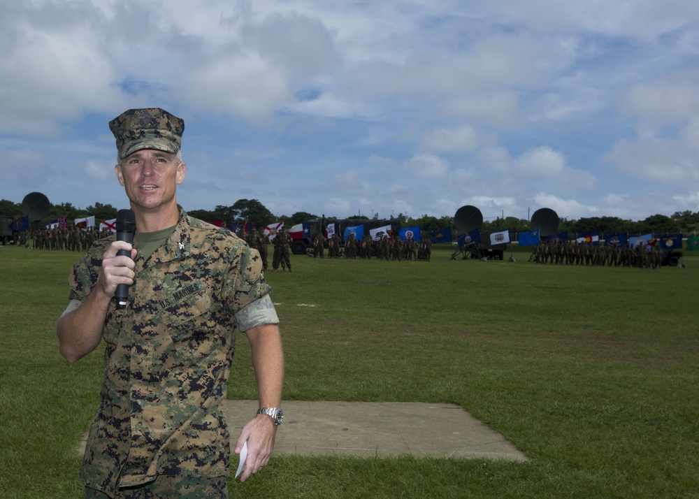 7th Communication Bn Change Of Command