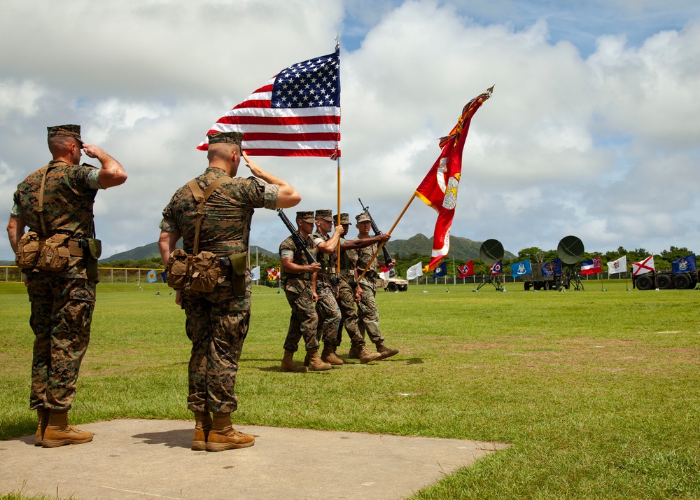 7th Communication Bn Change Of Command