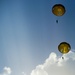 U.S. American and French Armed Forces parachute together on D-Day 74th Anniversary