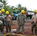 230th Vertical Engineer Company begins constructing micro-shelters in Pahoa
