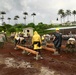 230th Vertical Engineer Company begins constructing micro-shelters in Pahoa