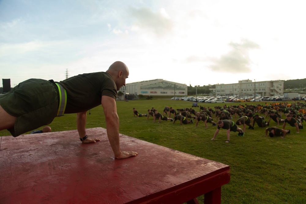 MCB Butler, Headquarters and Support Battalion Commanding Officer's Run