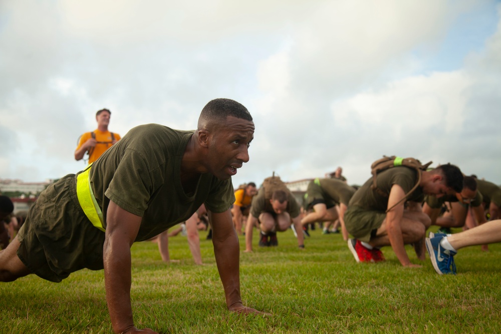 MCB Butler, Headquarters and Support Battalion Commanding Officer's Run