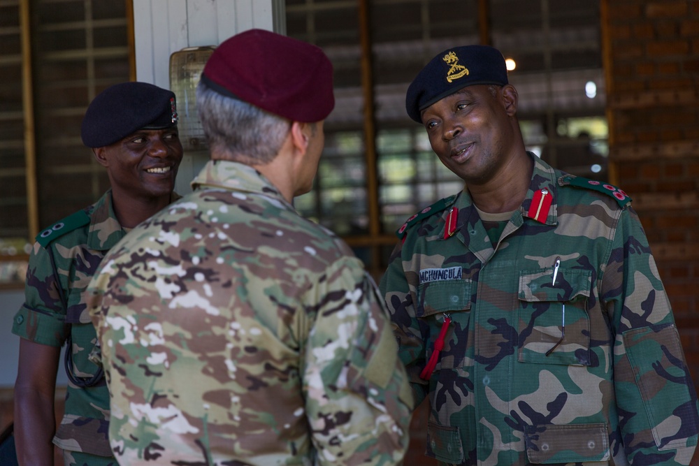 AFRICOM CSEL visits Malawi